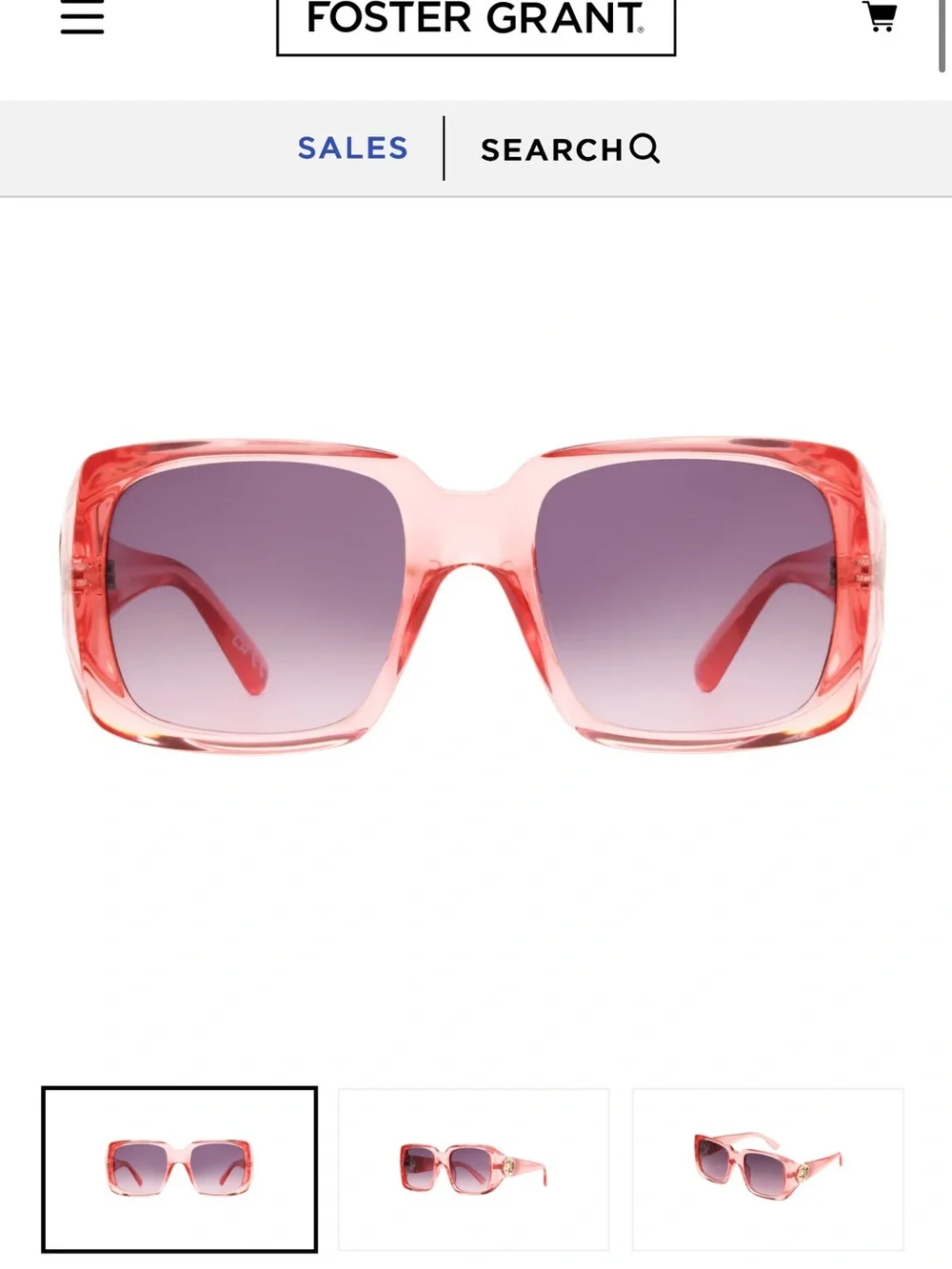Foster Grant x Wicked Sunglasses “Glinda-fied”